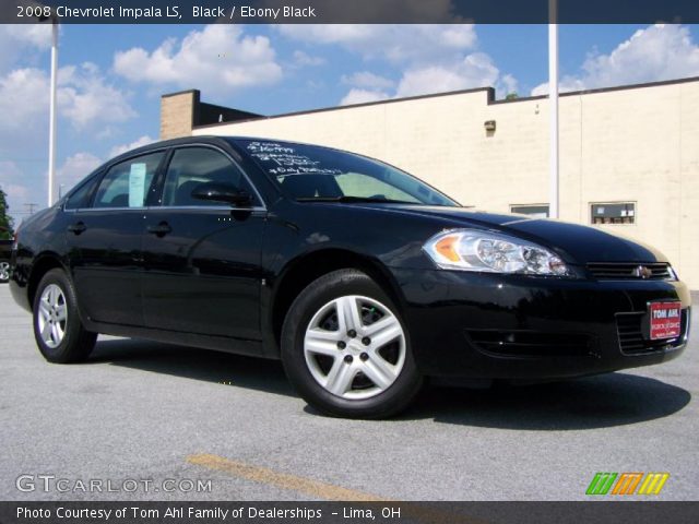 2008 Chevrolet Impala LS in Black