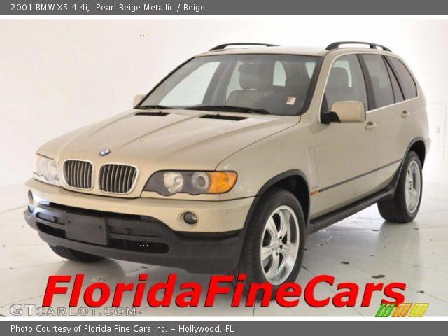 2001 BMW X5 4.4i in Pearl Beige Metallic