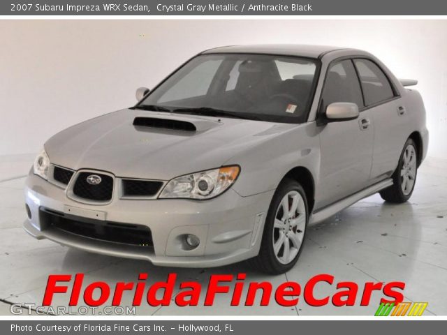 2007 Subaru Impreza WRX Sedan in Crystal Gray Metallic