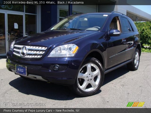2008 Mercedes-Benz ML 350 4Matic in Black