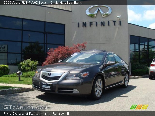 2009 Acura RL 3.7 AWD Sedan in Grigio Metallic