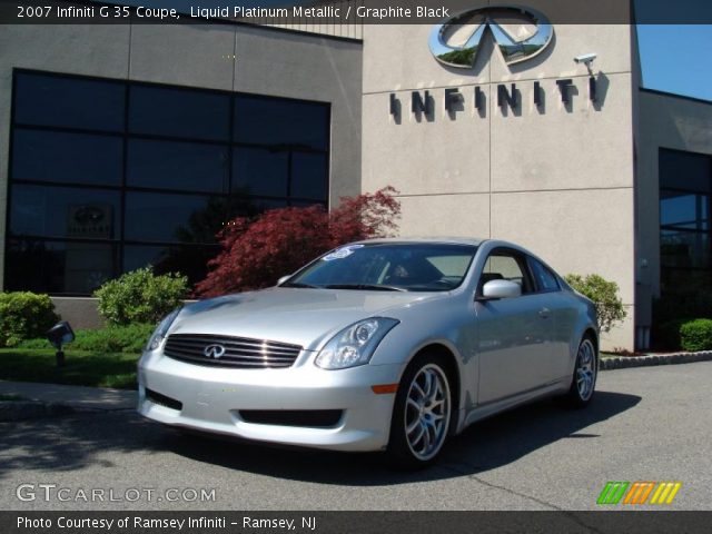 2007 Infiniti G 35 Coupe in Liquid Platinum Metallic