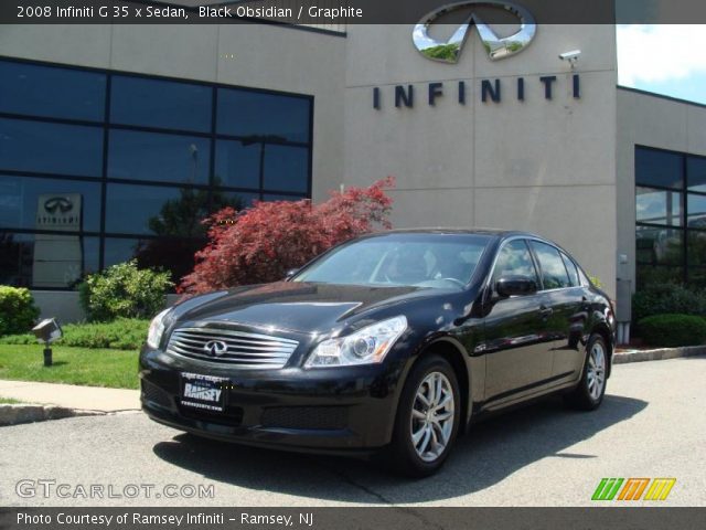 2008 Infiniti G 35 x Sedan in Black Obsidian