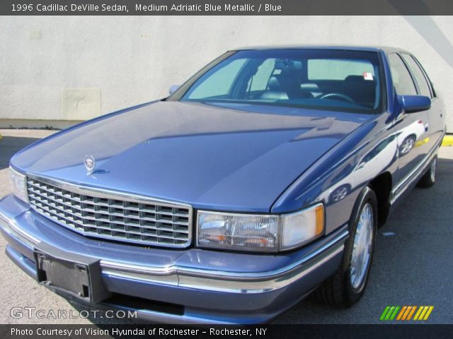 1996 Cadillac DeVille Sedan in Medium Adriatic Blue Metallic