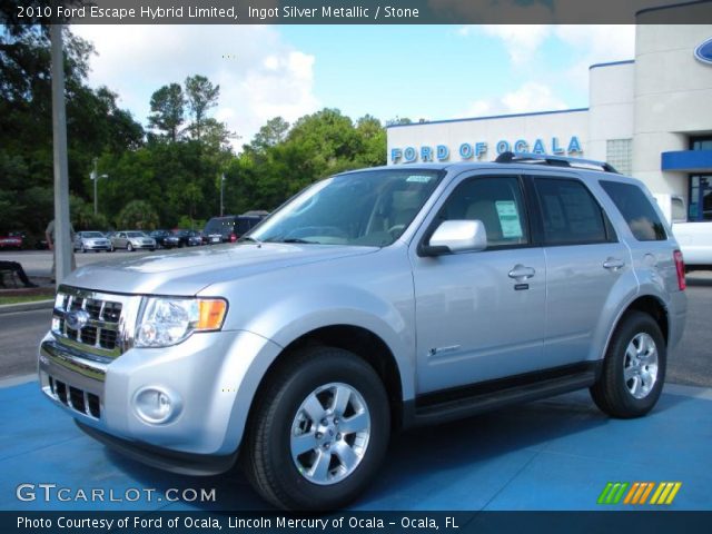 2010 Ford Escape Hybrid Limited in Ingot Silver Metallic