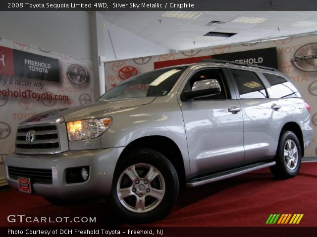 2008 Toyota Sequoia Limited 4WD in Silver Sky Metallic