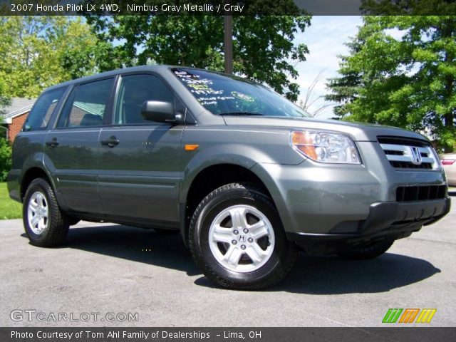 2007 Honda Pilot LX 4WD in Nimbus Gray Metallic