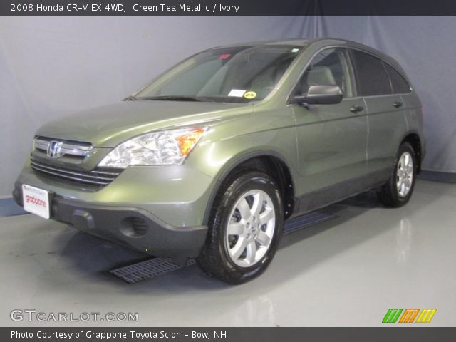2008 Honda CR-V EX 4WD in Green Tea Metallic