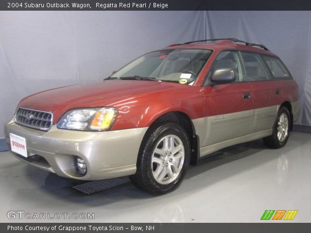 2004 Subaru Outback Wagon in Regatta Red Pearl