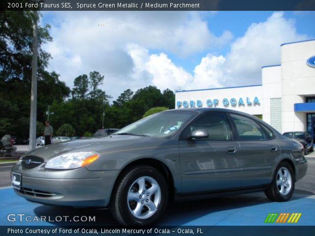 2001 Ford Taurus SES in Spruce Green Metallic