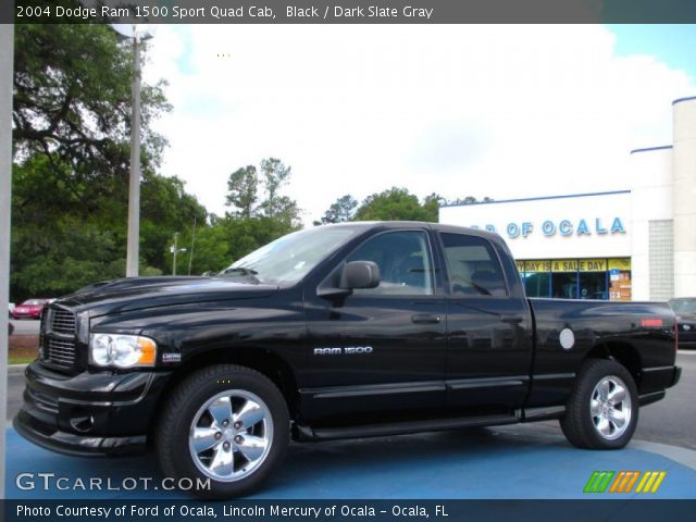 2004 Dodge Ram 1500 Sport Quad Cab in Black