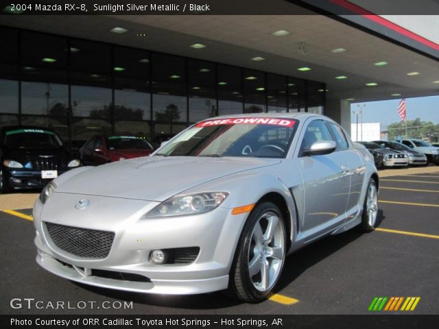 2004 Mazda RX-8  in Sunlight Silver Metallic