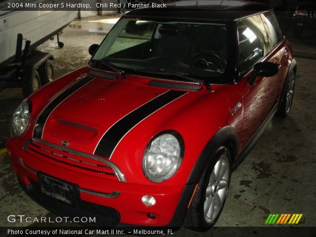 2004 Mini Cooper S Hardtop in Chili Red