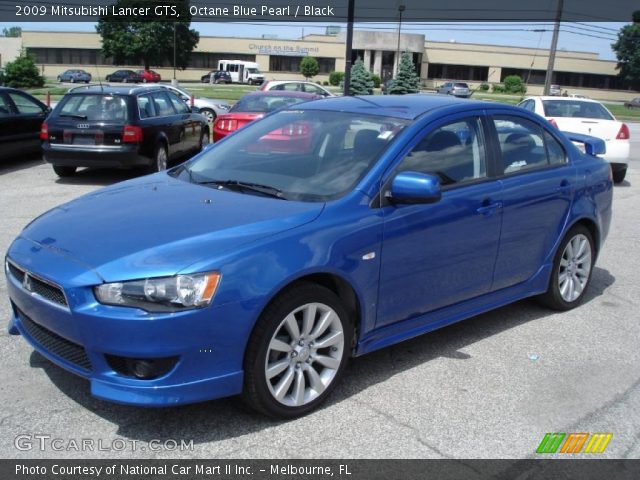 2009 Mitsubishi Lancer GTS in Octane Blue Pearl