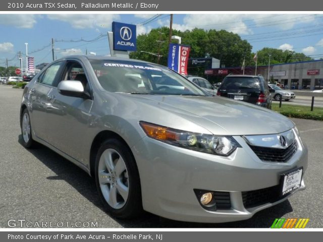 2010 Acura TSX Sedan in Palladium Metallic