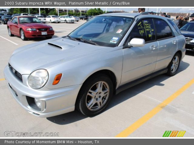 2003 Subaru Impreza WRX Wagon in Platinum Silver Metallic