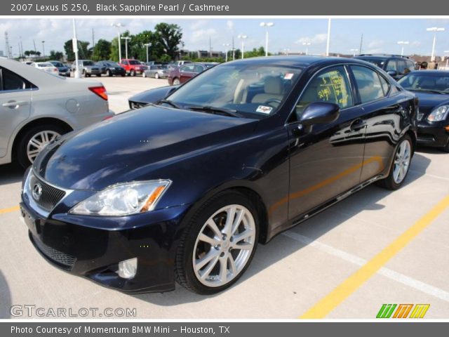2007 Lexus IS 250 in Black Sapphire Pearl