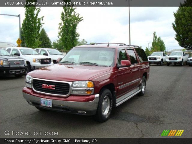 2003 GMC Yukon XL SLT in Garnet Red Metallic