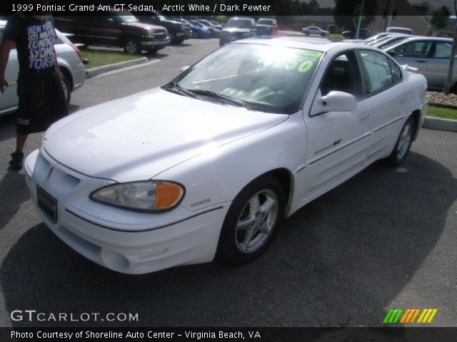 1999 Pontiac Grand Am GT Sedan in Arctic White