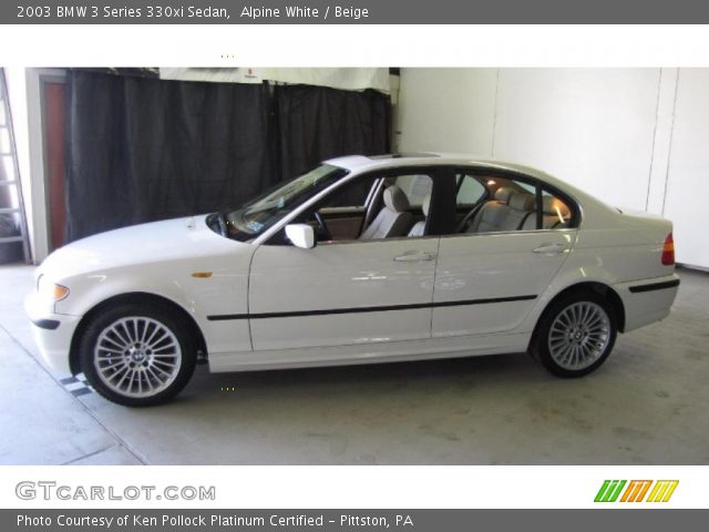 2003 BMW 3 Series 330xi Sedan in Alpine White