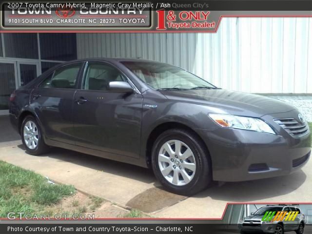 2007 Toyota Camry Hybrid in Magnetic Gray Metallic