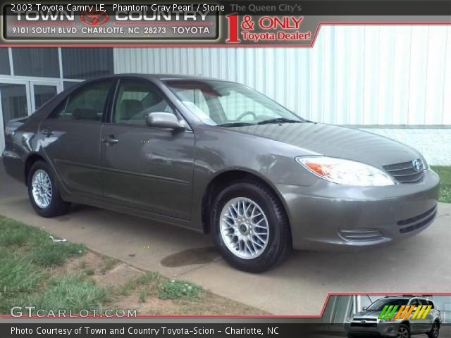 2003 Toyota Camry LE in Phantom Gray Pearl