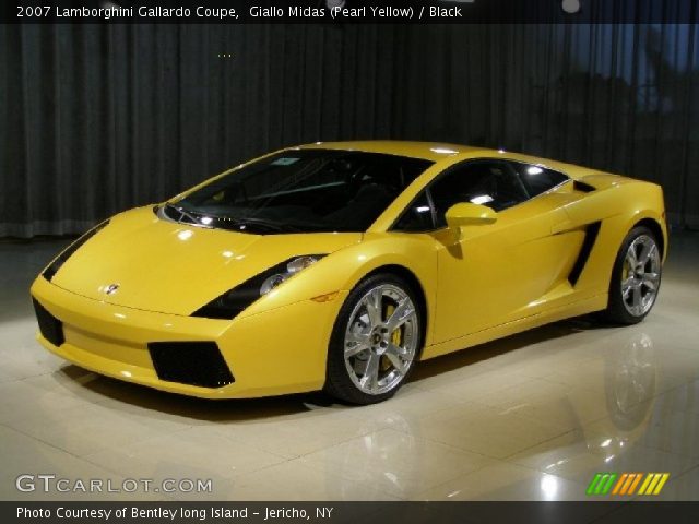 2007 Lamborghini Gallardo Coupe in Giallo Midas (Pearl Yellow)