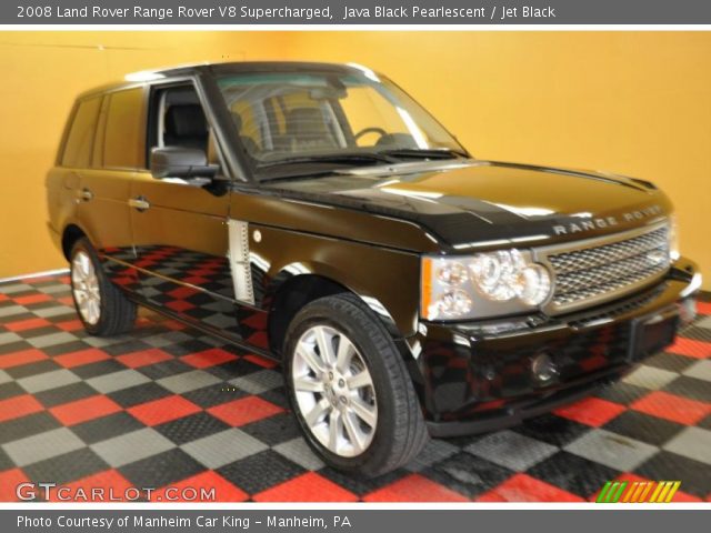 2008 Land Rover Range Rover V8 Supercharged in Java Black Pearlescent