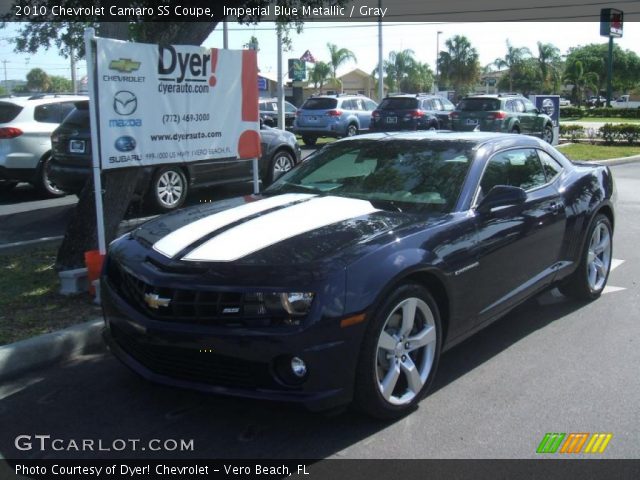 2010 Chevrolet Camaro SS Coupe in Imperial Blue Metallic