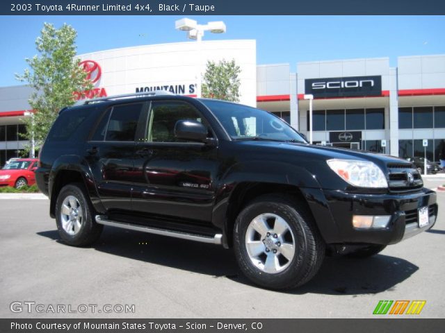 2003 Toyota 4Runner Limited 4x4 in Black