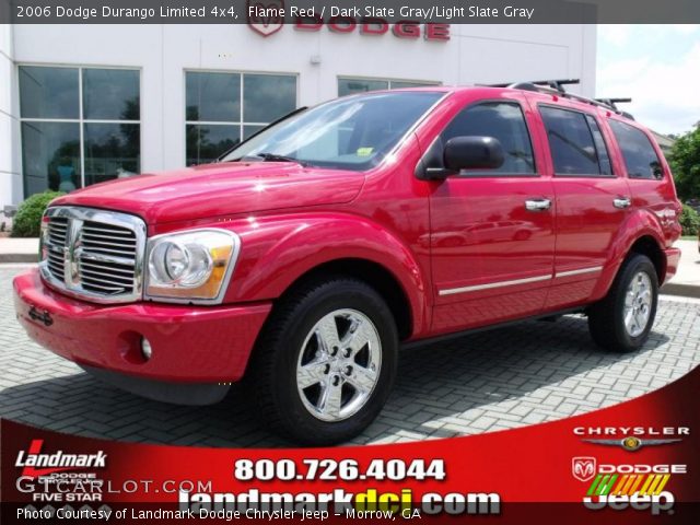2006 Dodge Durango Limited 4x4 in Flame Red