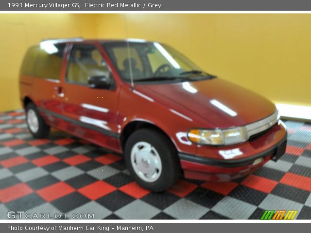 1993 Mercury Villager GS in Electric Red Metallic