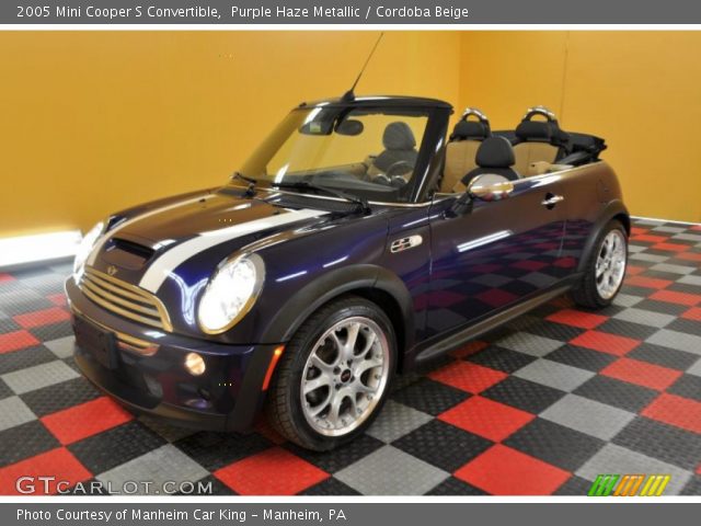 2005 Mini Cooper S Convertible in Purple Haze Metallic