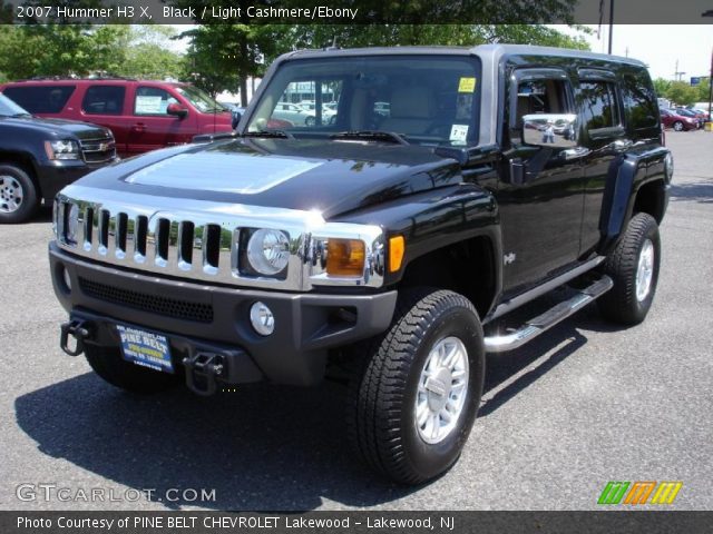 2007 Hummer H3 X in Black
