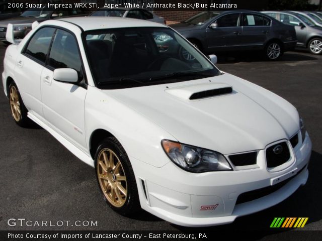 2006 Subaru Impreza WRX STi in Aspen White