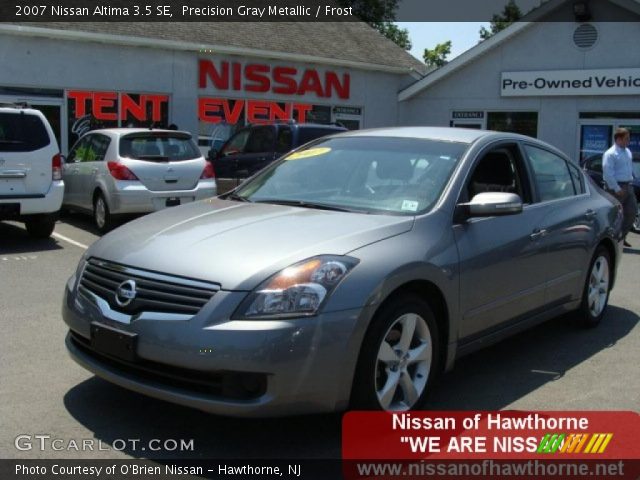 2007 Nissan Altima 3.5 SE in Precision Gray Metallic