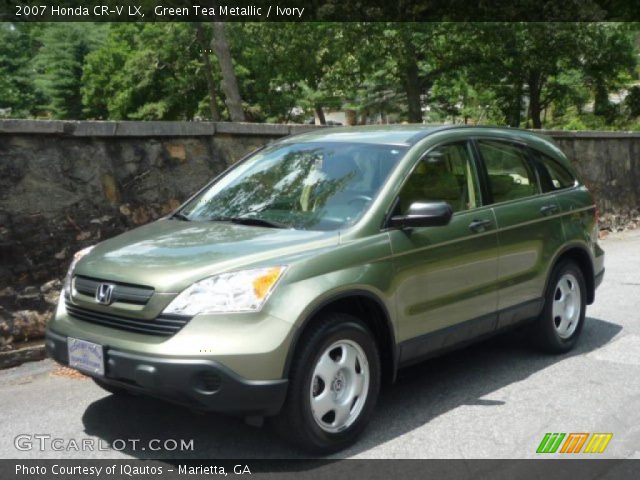 2007 Honda CR-V LX in Green Tea Metallic