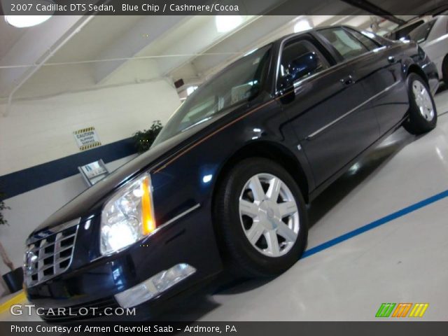 2007 Cadillac DTS Sedan in Blue Chip