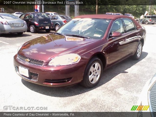 2007 Chevrolet Impala LS in Bordeaux Red