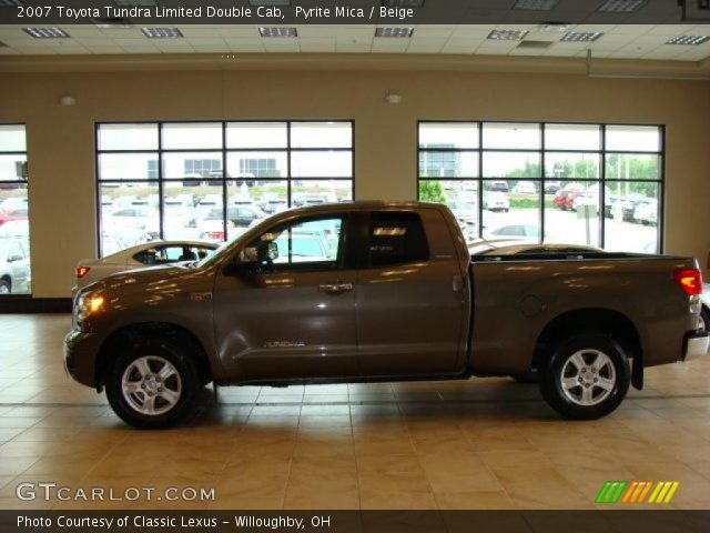 2007 Toyota Tundra Limited Double Cab in Pyrite Mica