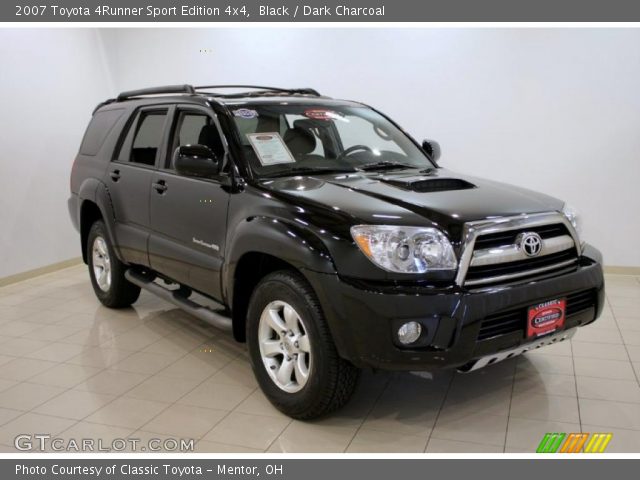 2007 Toyota 4Runner Sport Edition 4x4 in Black