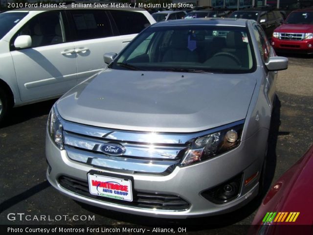2010 Ford Fusion SE in Brilliant Silver Metallic