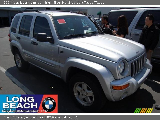 2004 Jeep Liberty Limited in Bright Silver Metallic