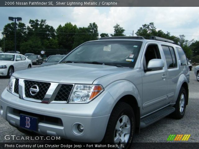 2006 Nissan Pathfinder SE in Silver Lightning Metallic