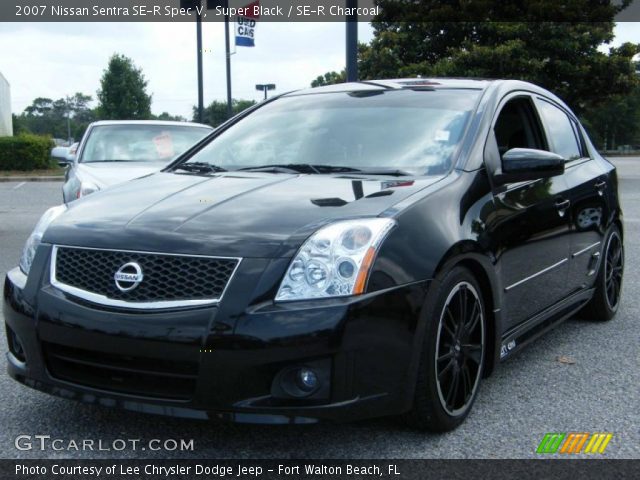 2007 Nissan Sentra SE-R Spec V in Super Black
