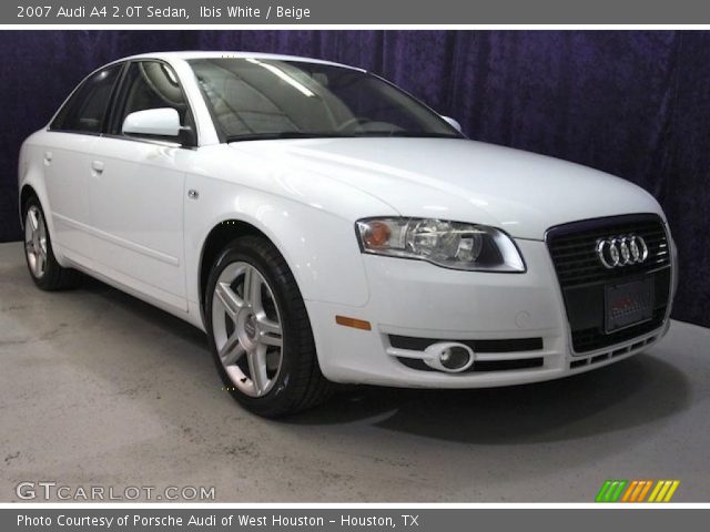 2007 Audi A4 2.0T Sedan in Ibis White