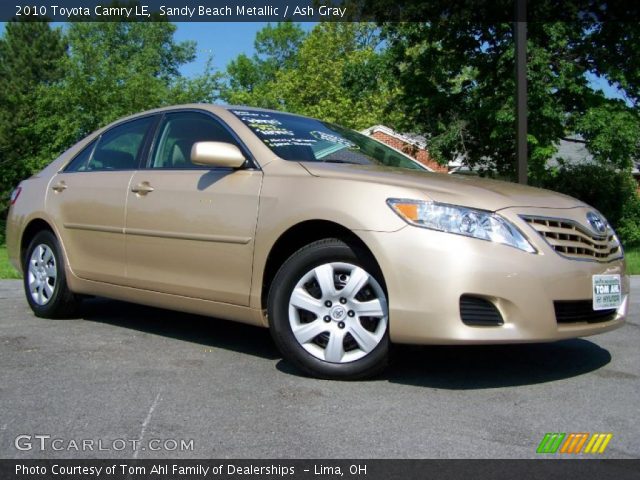 2010 Toyota Camry LE in Sandy Beach Metallic