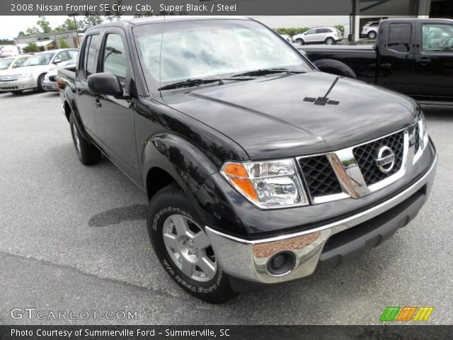 2008 Nissan Frontier SE Crew Cab in Super Black