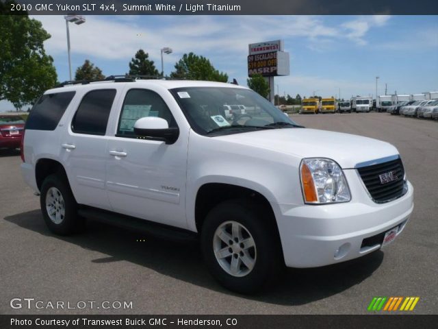 2010 GMC Yukon SLT 4x4 in Summit White