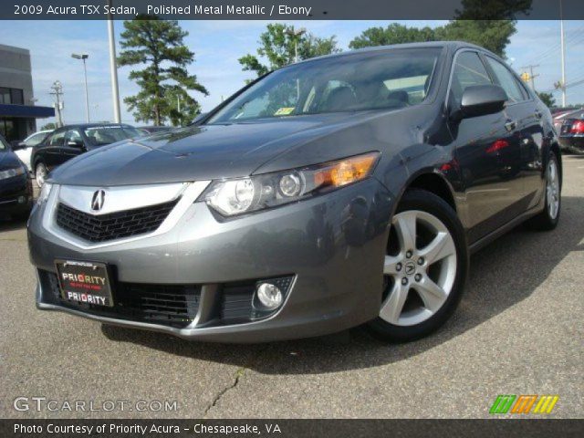 2009 Acura TSX Sedan in Polished Metal Metallic
